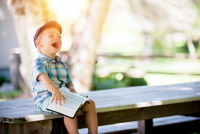 Child happy while reading, effect of self-esteem